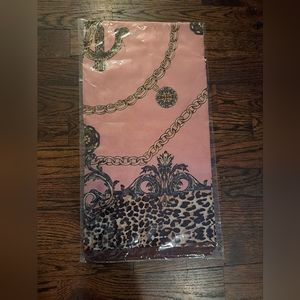 Women's, Scarves, New In Pack  *NIP*, Color Baby Pink,Brown, LEOPARD PRINT